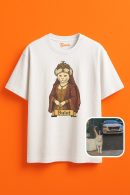 Osmanlı Kedisi Bulut ile Unisex Oversize T-shirt