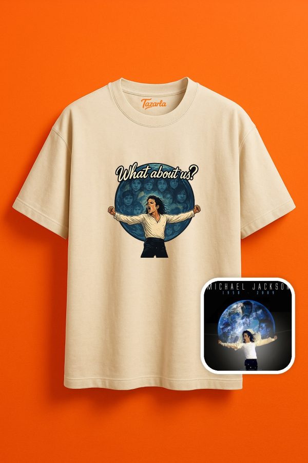 Michael Jackson'dan İlhamla Tarzınızı Yansıtın Unisex Oversize T-Shirt - Görsel 4