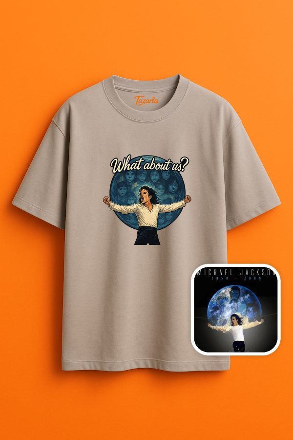 Michael Jackson'dan İlhamla Tarzınızı Yansıtın Unisex Oversize T-Shirt - Görsel 3