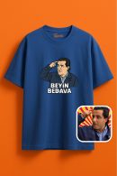 Beyin Bedava ile Tarzınızı Yansıtın Unisex Oversize T-Shirt