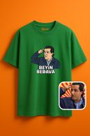Beyin Bedava ile Tarzınızı Yansıtın Unisex Oversize T-Shirt