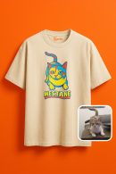 Mestane Unisex Oversize T-Shirt Rahat Tasarım ve Şıklık