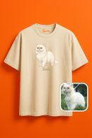 Bella ile Şıklığı Yakalayın Unisex Oversize T-Shirt