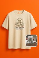 Sincap Temalı Unisex Oversize T-Shirt