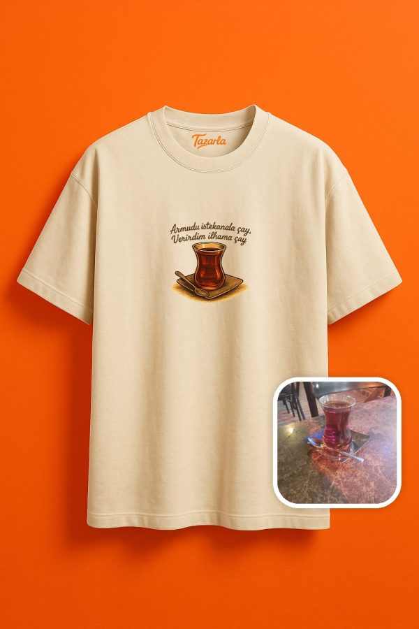 Hayalindeki Rahatlık Burada Unisex Oversize T-Shirt - Görsel 2