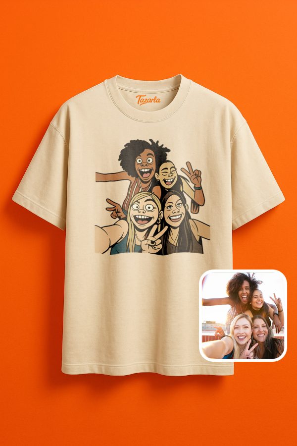 Gorillaz Tarzı: Unisex Oversize T-Shirt şimdi seninle! - Görsel 2