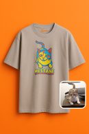 Mestane Unisex Oversize T-Shirt Rahat Tasarım ve Şıklık