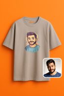 Karikatür Desenli Unisex Oversize T-Shirt ile Tarzınızı Yansıtın