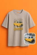 Sarıkız Minibüs Retro Oversize Unisex T-Shirt ile Tarzınızı Yansıtın
