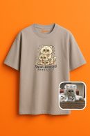 Sincap Temalı Unisex Oversize T-Shirt