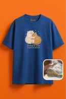 Sevgi dolu tasarım Unisex Oversize T-Shirt