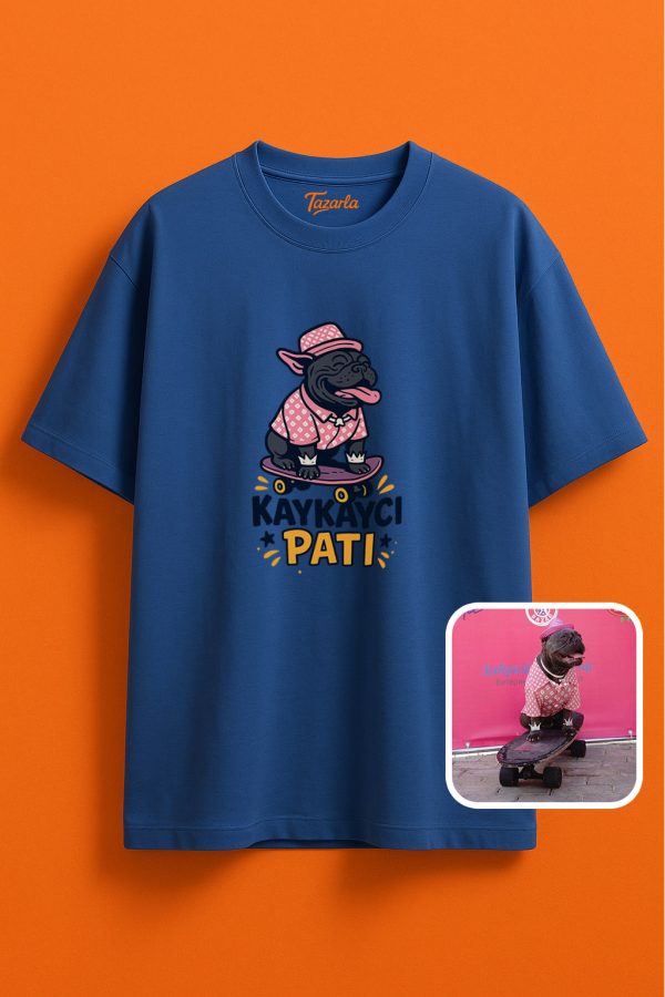 Kaykay tarzı Unisex Oversize T-Shirt ile sokak modasını yakala - Görsel 4