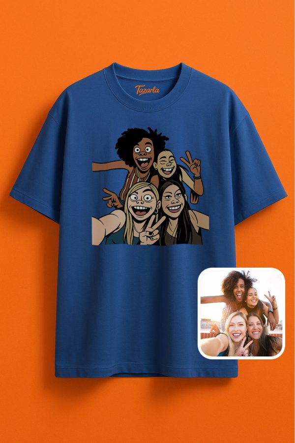 Gorillaz Tarzı: Unisex Oversize T-Shirt şimdi seninle! - Görsel 4