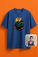 Süper Kahraman Temalı Unisex Oversize T-Shirt ile Yeni Stil!