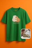 Sevgi dolu tasarım Unisex Oversize T-Shirt