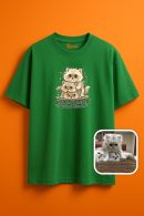 Sincap Temalı Unisex Oversize T-Shirt