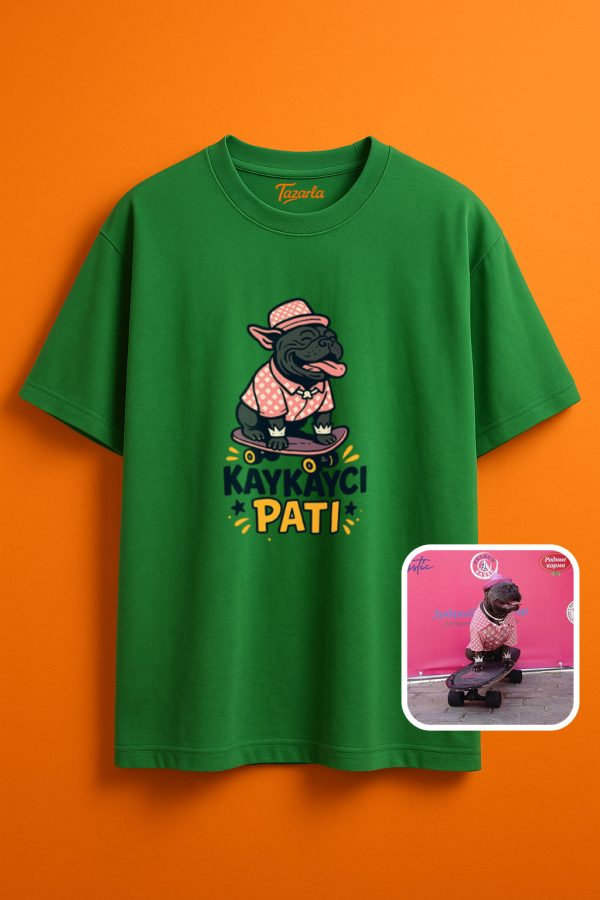 Kaykay tarzı Unisex Oversize T-Shirt ile sokak modasını yakala - Görsel 5