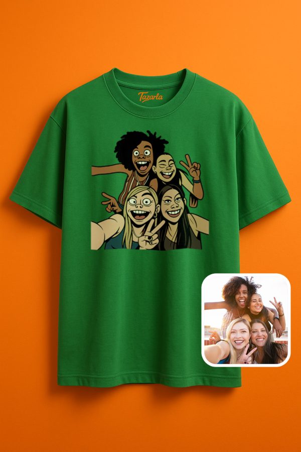 Gorillaz Tarzı: Unisex Oversize T-Shirt şimdi seninle! - Görsel 6