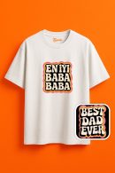 En İyi Baba Unisex Oversize T-Shirt