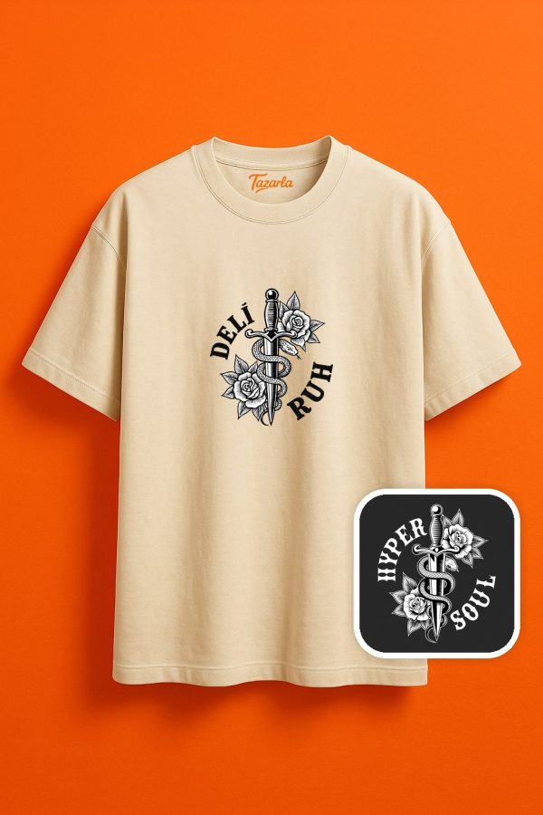 Deli Ruh ile Tarzını Yansıt! Unisex Oversize T-Shirt - Görsel 2