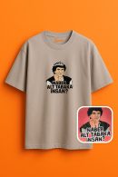 Naber Alt Tabaka Tarzını Yansıtan! Unisex Oversize T-Shirt