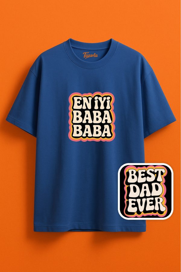 En İyi Baba Unisex Oversize T-Shirt - Görsel 5