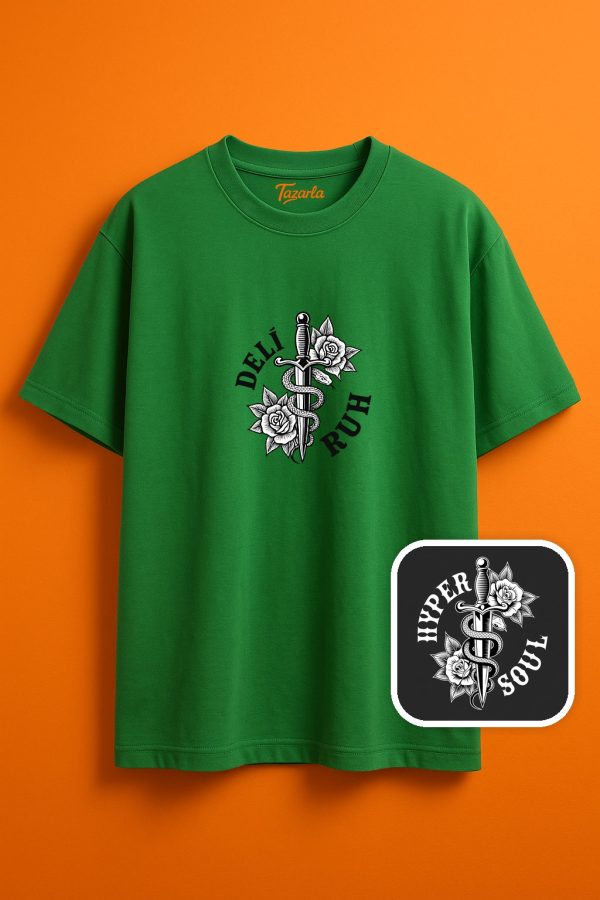 Deli Ruh ile Tarzını Yansıt! Unisex Oversize T-Shirt - Görsel 3