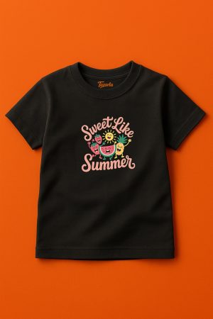 Sweet like Summer Şıklığı Unisex Regular Çocuk T-Shirt