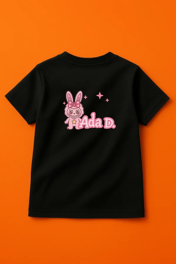 Labubu ve Ada ile Stilinizi Yansıtan Unisex Regular Çocuk T-Shirt - Görsel 2