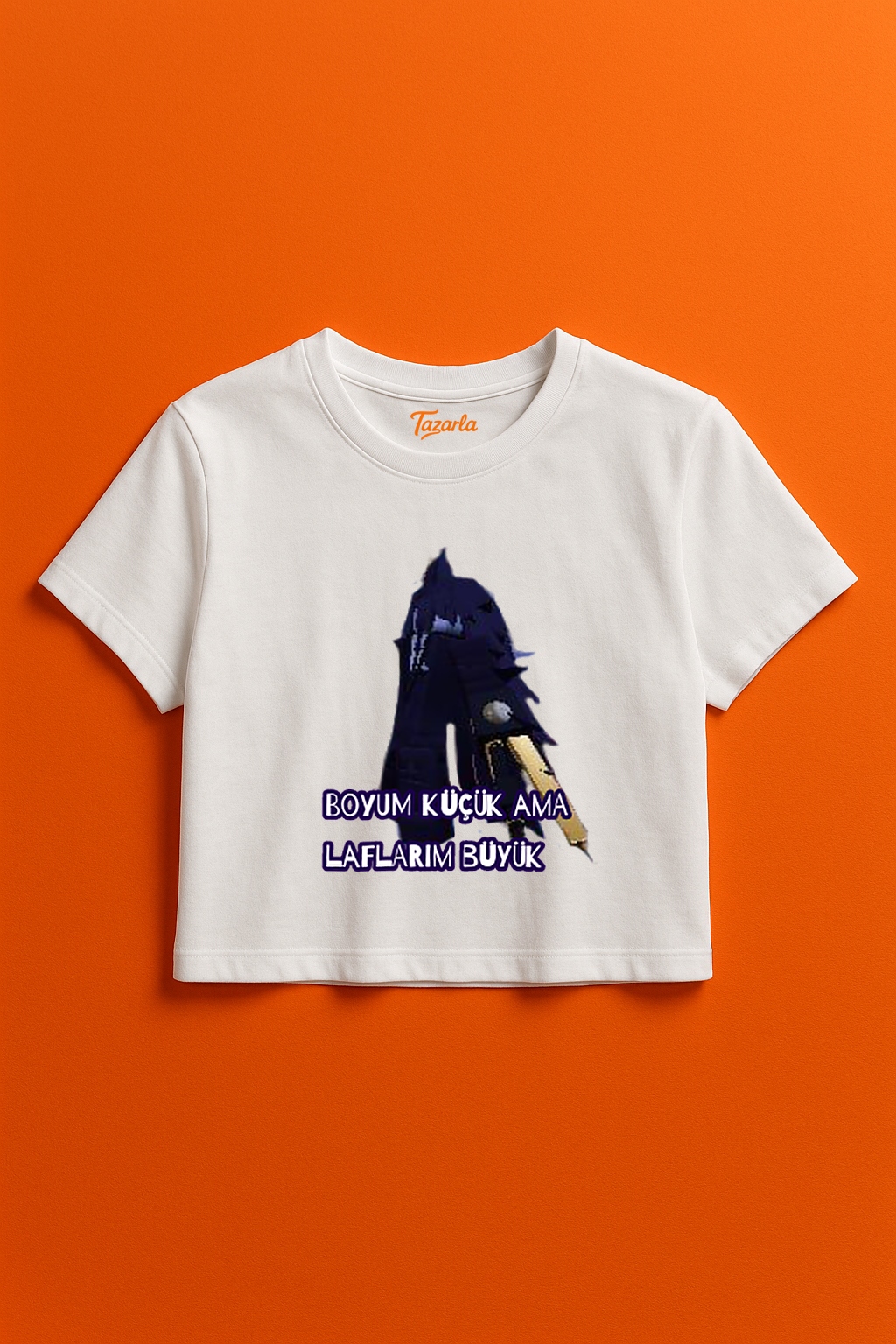 Kişiye Özel Tasarım ile Tarzınızı Yansıtın - Crop Top T-Shirt
