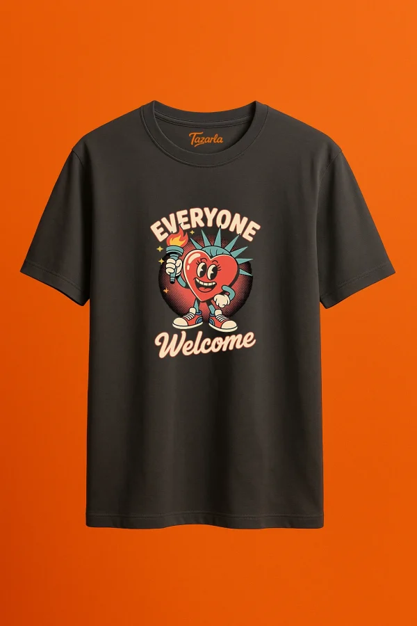 Kişiye Özel Tasarım Unisex Regular T-Shirt