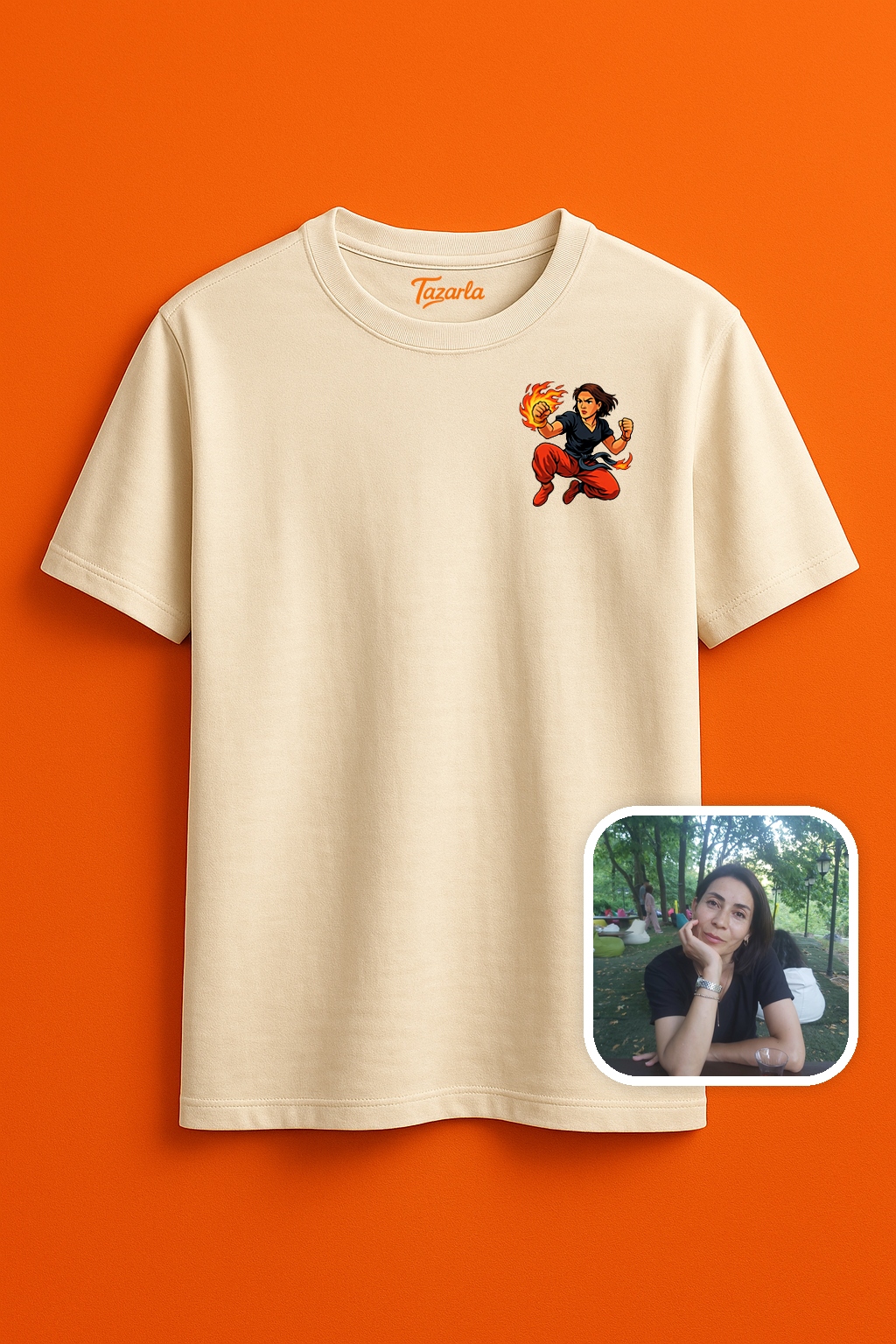 Ateş bükücü savaşçı seni bekliyor Unisex Regular T-Shirt