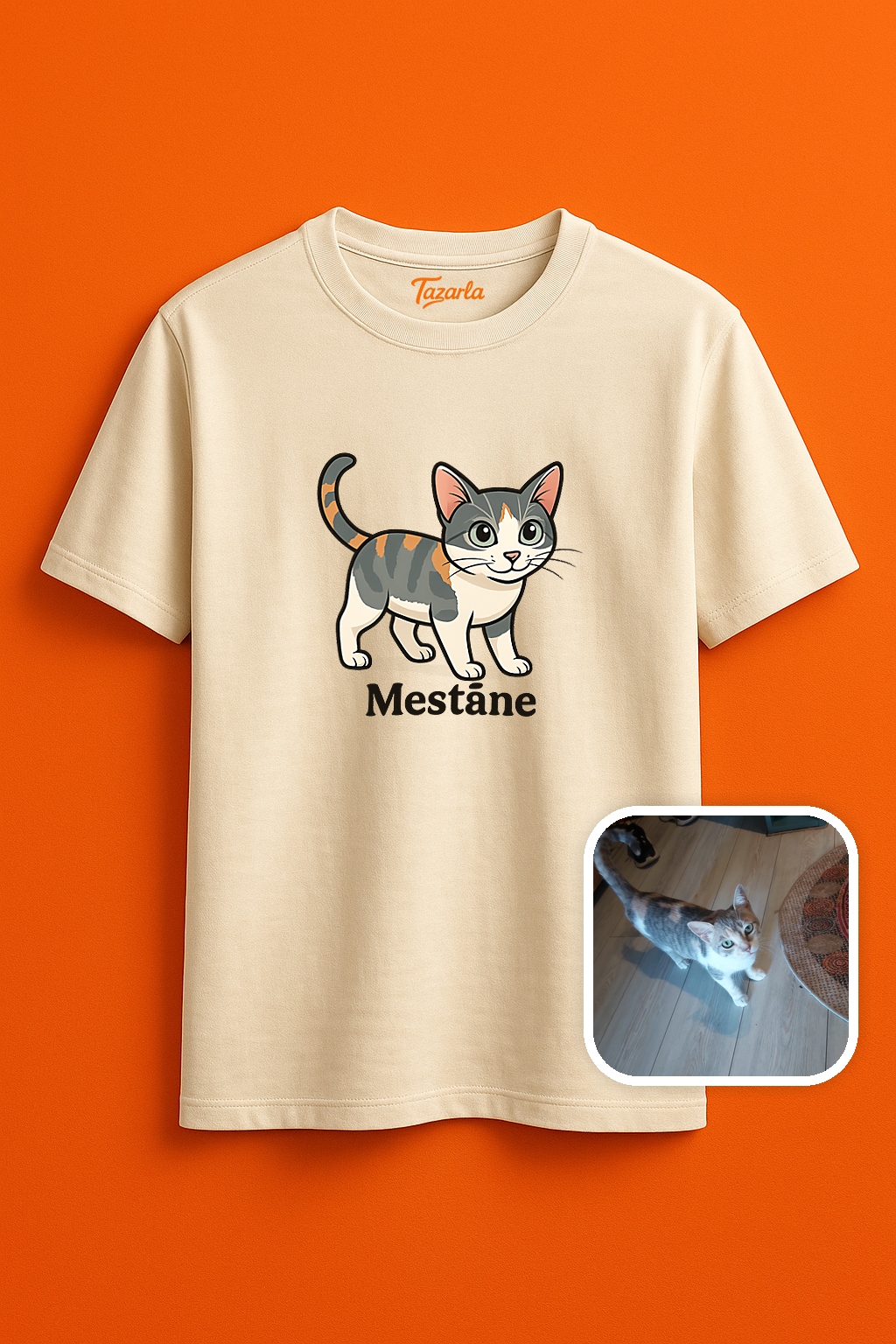 "Mestane ile Tarzını Yansıt Unisex Regular T-Shirt"