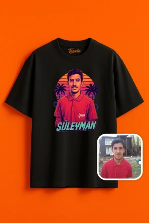 Beni kapak resmi yap Süleyman Unisex Oversize T-Shirt