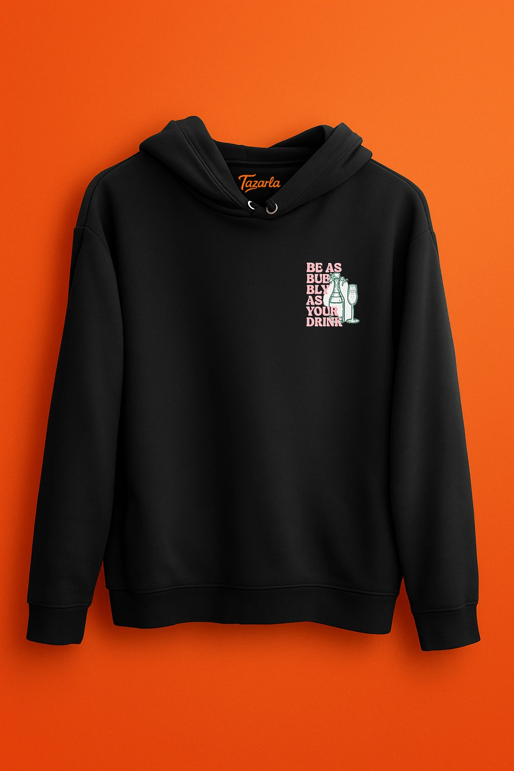Haydi içelim, stilini yansıt! Unisex Regular Kapşonlu Hoodie