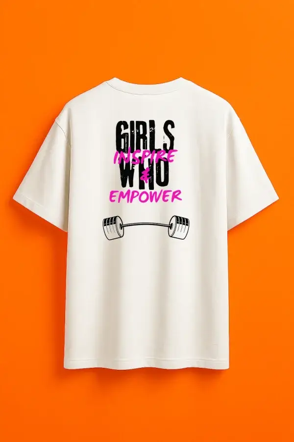 İlham Veren Güçlü Kızlar Unisex Oversize T-Shirt