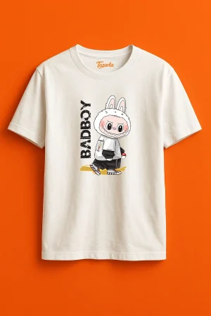 Labubu Badboy ile Tarzını Yansıt Unisex Regular T-Shirt