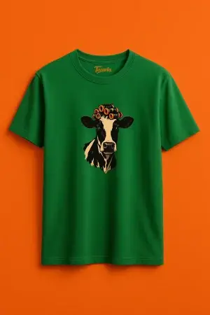 Bakımlı İnek Stilinle Fark Yarat! Unisex Regular T-Shirt