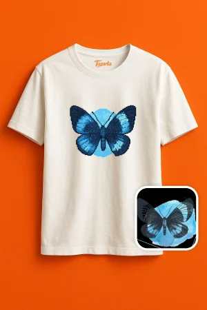 Aşkın Simgesi Kelebek Unisex T-Shirt